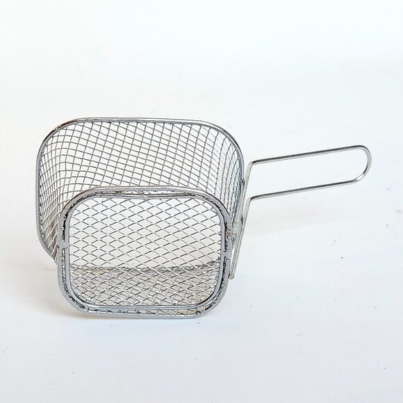 CUTE MINI French Fries Fry Baskets Deep Fry Basket Wire Fry Basket Fry Basket St - Picture 2 of 5